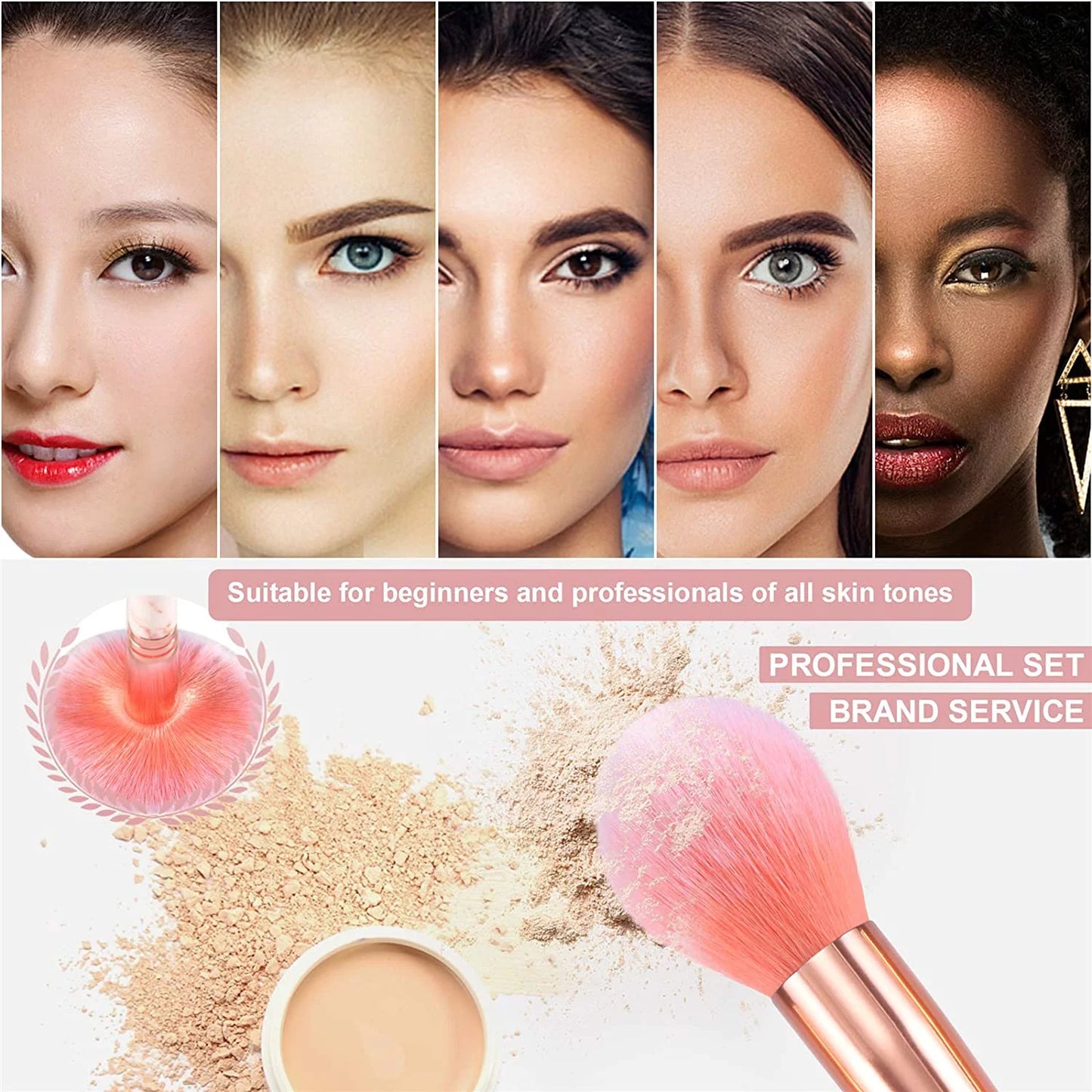 SparkleView-Makeup Brushes set