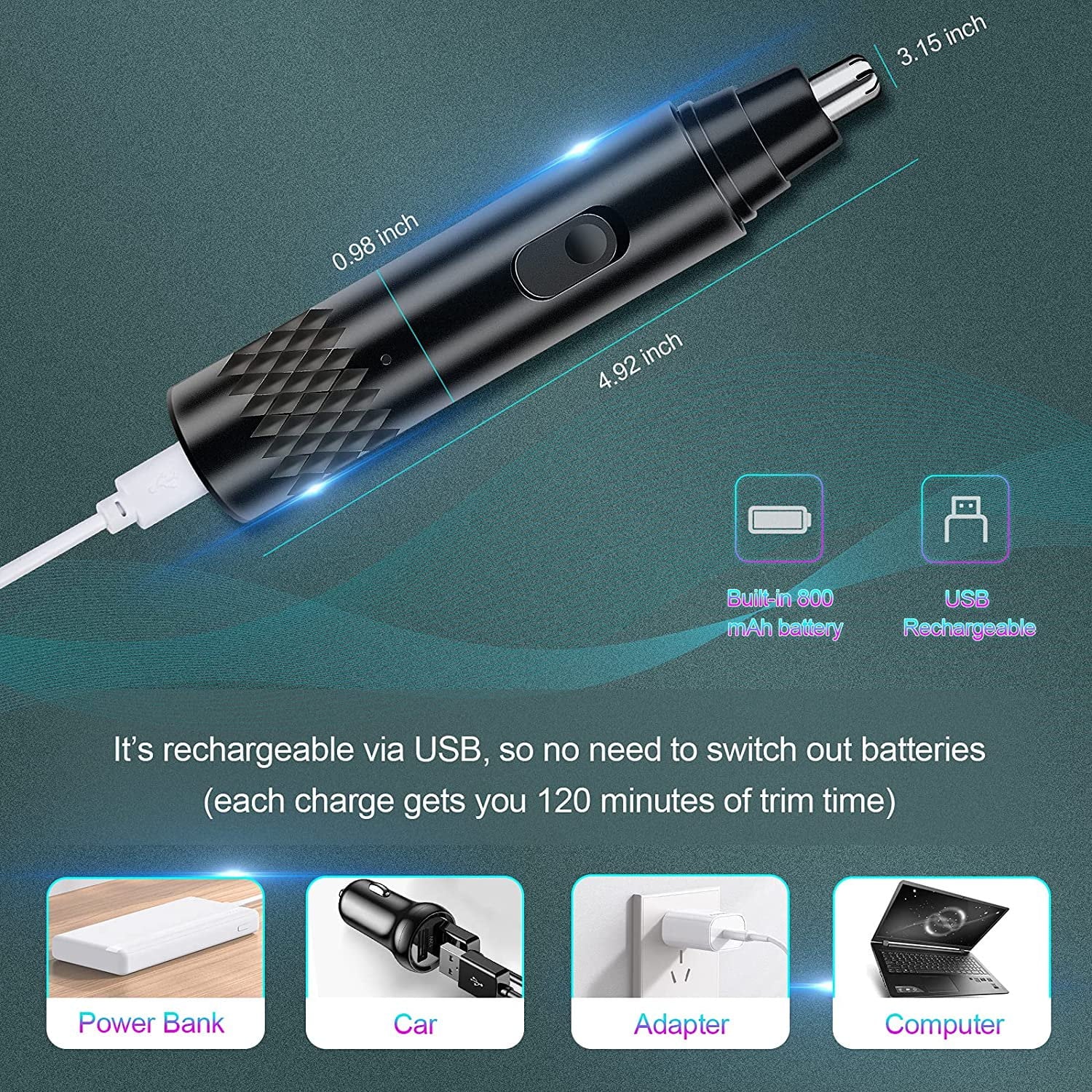 NasalGroom- Ear and Nose Clipper