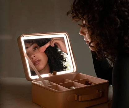 BrightBeauty™ -Smart LED Mirror Makeup Travel Bag