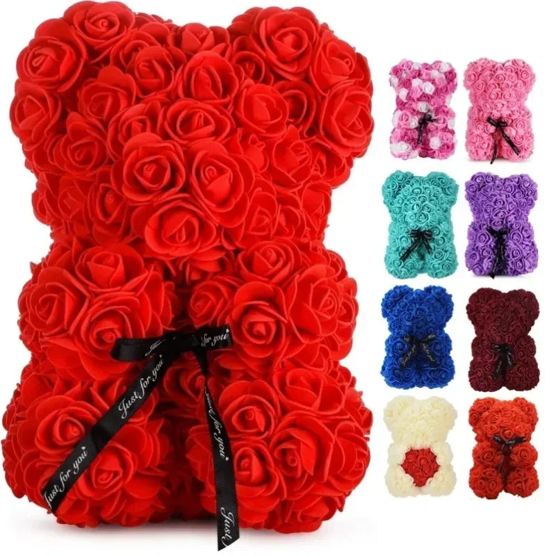 HerLove™️- Roses Shape Teddy Bear